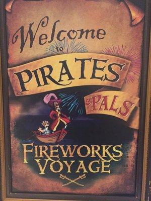 Pirates & Pals Fireworks Voyage