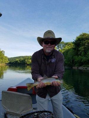 Trout Fishing on the Cumberland River !