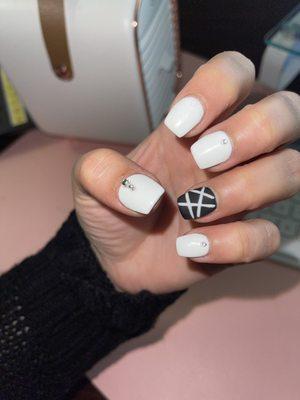 White acrylics