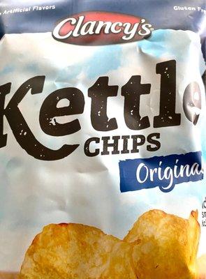 Original kettle chips.