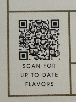 Scan for more flavors