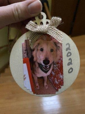 Christmas ornament:)