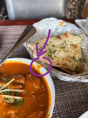 The server dipped his finger in my lamb curry