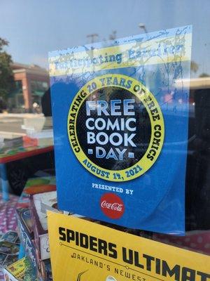 Free Comic book day 8/24/21 at Dr. Comics and Mr. Games