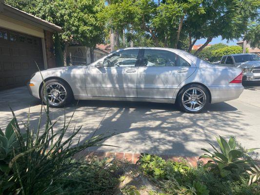 2004 Benz with great brake, tire and mechanic work from Tom