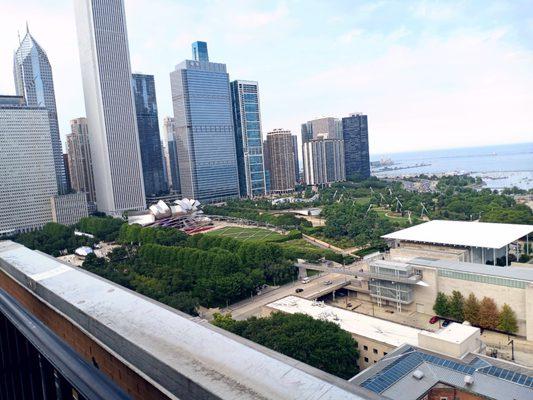 Millenium Park view