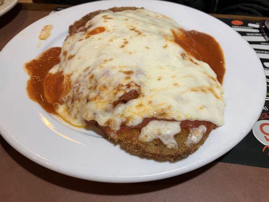 Eggplant Parmigiana Dinner