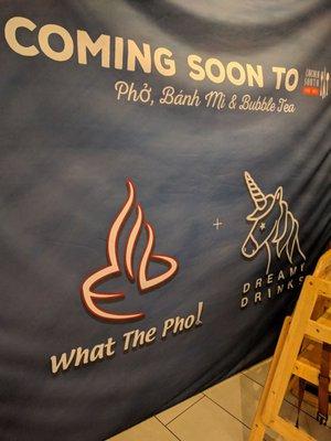 What the pho and boba replacing the ramen/bao place soon