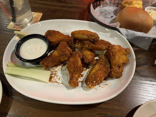 Sriracha bone in wings