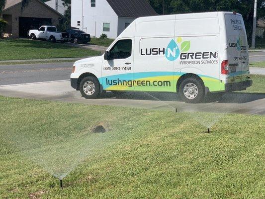 Irrigation repair in Palm Bay Florida