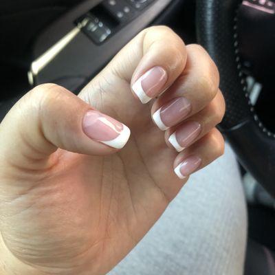 My nails have gotten stronger since I've been going to her