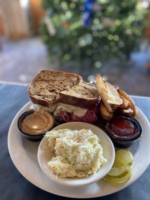 Reuben on rye