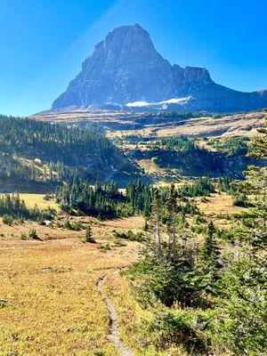 Highline Trailhead from the Logan Pass Visitors Center