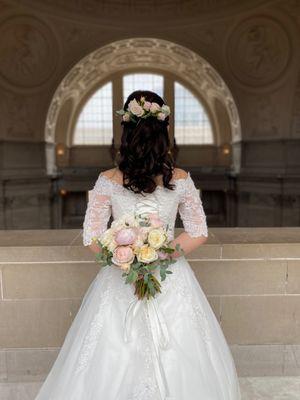 Wedding hair by Masako  More pictures on Instagram @masakonders