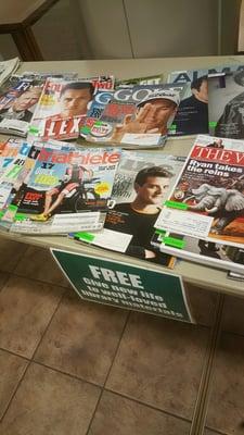 Free old magazines