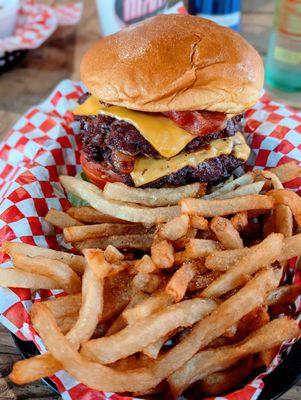 Double Bacon Cheeseburger