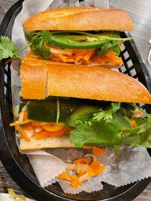 62. Lemongrass Tofu Banh Mi