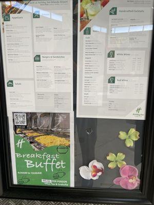 Drift Cafe menu