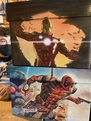 Iron Man and Deadpool Storage Box