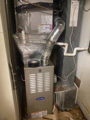 Furnace installed