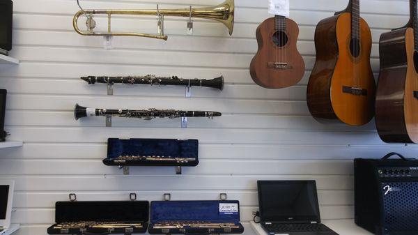 Pawn flute, Trombone, Saxophone