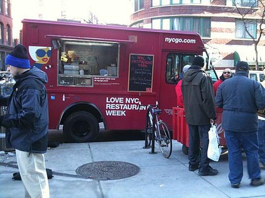 NYC Restaurant Week Truck