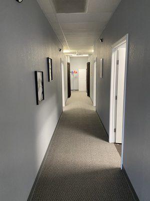 Hallway to Massage Rooms