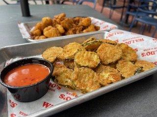 Fried Pickles & Cauliflower