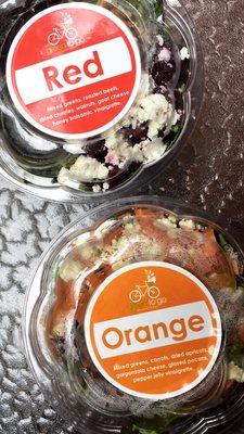 Red & Orange Salads