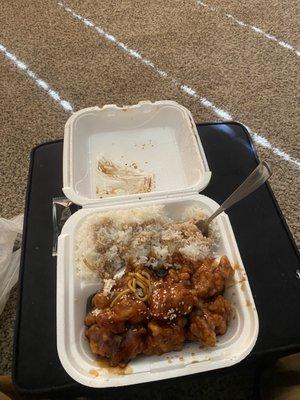 Lunch Special Sesame Chicken