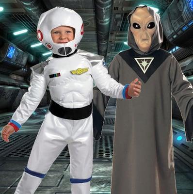 Space / Aliens (Sci-Fi) Costumes