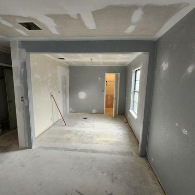 Interior remodeling