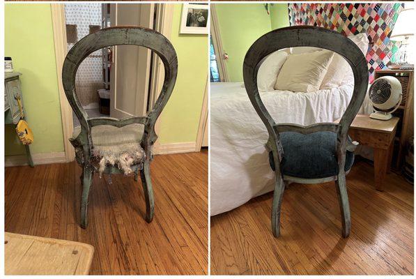 Yes, I have cats, but this chair was kind of busted when I bought it.