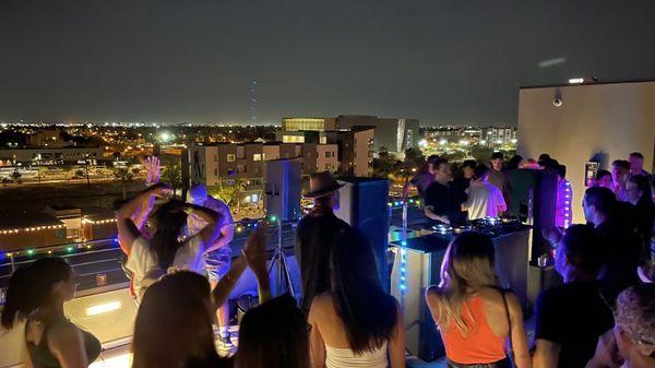 Rooftop bar