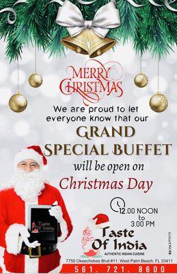 Christmas Special Lunch Buffet