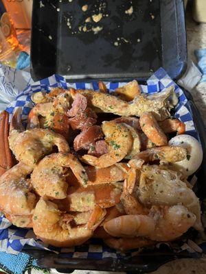 Seafood platter