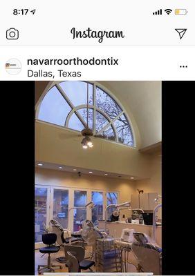 Treatment Bay at Navarro Orthodontix