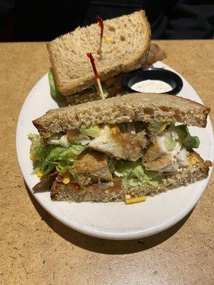 Chicken club sandwich