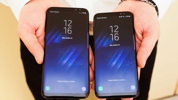 Galaxy S8 and S8+