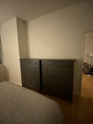 Two tall Hemnes dressers