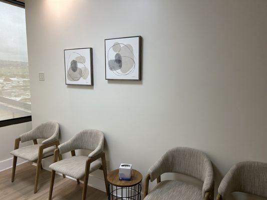 Waiting room at Torrance Acupuncture