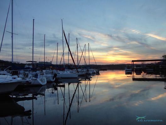 Pickwick Lake sunset