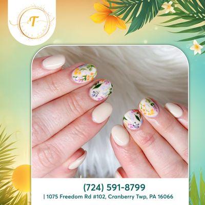 Bloom with beauty! Transform your nails into a garden of gorgeous flower art.