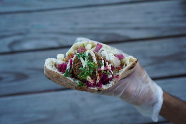 Aladdin's Falafel Pita