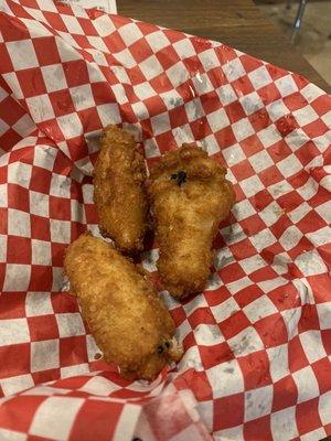 Breaded wings