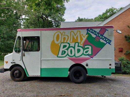 This is Roberta, our food truck. She is our pride and joy. Currently going through a paint job.