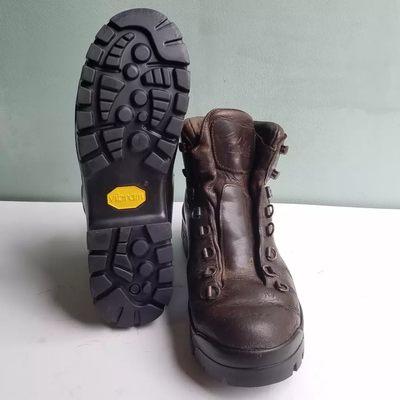 Hiking boot rubber cup sole replacement.