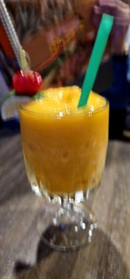 A virgin mango margarita