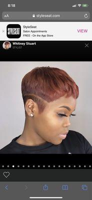 I asked for this && my hair looks nothing like this