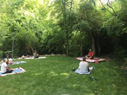 Outdoor ECY Yoga Park